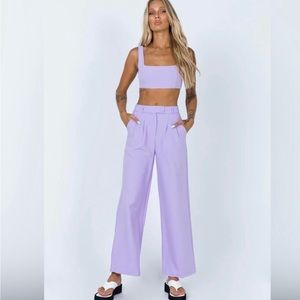 Lavender purple princess Polly two piece set